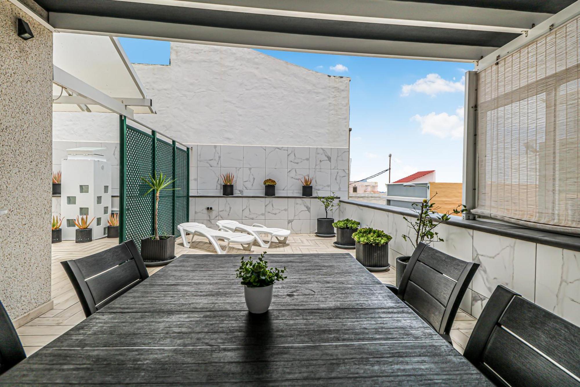 Urban Rooms San Roque With Solarium ลาสปัลมาส เด กรานคานาเรีย ภายนอก รูปภาพ